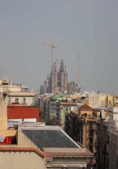 Saw Sagrada Familia in Barcelona.